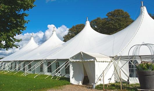 portable restrooms equipped for hygiene and comfort at an outdoor festival in Pauma Valley